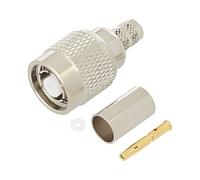 122408RP Connettore TNC maschio dritto 50Ω B9258,LMR240,RG-8X PTFE AMPHENOL