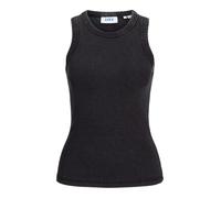 JJXX Jxforest STR SL Wash Rib Top Jrs T-Shirt, Nero, M Donna