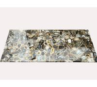 122cm x 61cm Agata Table Top / Fondo Semi Precious Naturale Sassi/Contatore