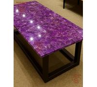 122cm x 61cm Ametista Caffè Centrale Table Top Handmade Arredo Casa Accento