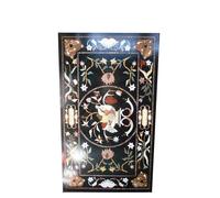 122cm x 61cm Marmo Caffè Divano Lato Table Top Pietra Dura Mano Inserto Art Work