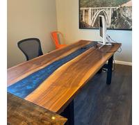 122cm x 61cm Unico Epossidica Computer da Tavolo Moderno Resina Casa Stile Decor