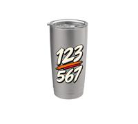 123 567 Salsa Dancing Humor per la danza mamma Bicchiere termico in acciaio inox doppia parete