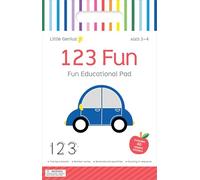 123 Fun: Fun Educational Activity Pad With Carry Handle