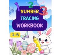 123 Number Tracing Workbook: Learn to Write Numbers 1-50 | Counting and Number Tracing Practice for Preschool and Kindergarten Kids Ages 3-5 | Holiday Edition