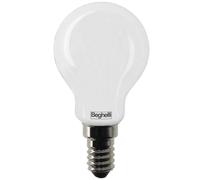 123 Q.TA' 10 BEGHELLI LED TV SFERA E14 5W 56541 CALDA 3000K