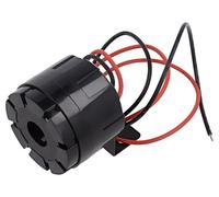 12320055: sirena acustica 24VDC 105dB (d = 1m) IP54 nero WERMA