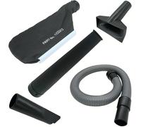 #123241-2 Sacchetto per aspirapolvere 132025-7 Ugello soffiatore in gomma e tubo di sgonfiaggio sostituisce per Makita DUB182, DUB183, DUB185, DUB186 UB1101,4014NV Soffiatore senza fili UB121DZ 12V