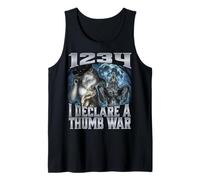 1234 I Declare A Thumb War Canotta