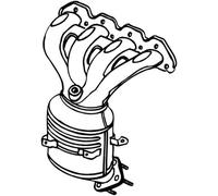 Catalizzatore compatibile con OPEL VAUXHALL CHEVROLET 090-184
