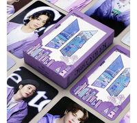 124 pezzi/92 pezzi/55 pezzi Carte Lomo a doppia faccia ad alta definizione di K-Pop B/T/S JIMIN V J-HOPE RM JIN, carte da collezione, regalo di San Valentino, piccolo regalo, carte di supporto per il 