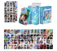 124 pezzi EN- SK IVE GIDLE TWICE 60 pz Photocards Biglietti di Auguri Collezione Mini Card Cartoline Postcard Lomo Card e 64pcs Adesivi (SK-A)