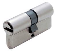 12493 Q.TA' 1 ISEO R6 8809 CILINDRO SAGOMATO 30-30 NICHELATO C/3 CH