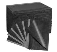 125 bavaglini monouso per pazienti, 33 x 45,7 cm, impermeabili, a 3 strati, per tatuaggi, per cliniche dentali, stazione di tatuaggio e salone