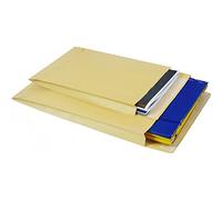 125 Buste postali a sacco avana con soffietti 30x40cm 120gr MONODEX STRIP AUTOADESIVE BLASETTI cod.843