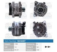 125 CV Alternatore per CITRON BX Break XB 1.9 TZi KW 92 CV 125