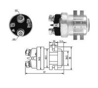 125 CV Elettromagnete Motore d'avviamento per HONDA CRX I AF, AS 1.6i 16V KW 92