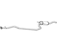 125 CV SILENZIATORE CENTRALE PER FORD Puma EC 1.7 16V KW 92 CV 125