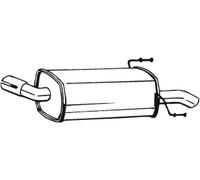 Bosal Silenziatore posteriore 185-197 per Opel/Vauxhall Zafira B 1.7 CDTi