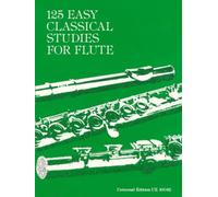 125 easy classical studies for flute edite par frans vester