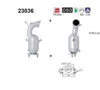 125 KW 170 CV CATALIZZATORE PER Alfa Romeo Giulietta 940 1.4 TB