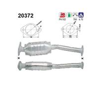 125 KW 170 CV CATALIZZATORE PER Ford Cougar EC 2.5 V6 24V