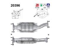 125 KW 170 CV CATALIZZATORE PER Ford Mondeo II Tre Vol BFP 2.5 24V