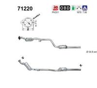 125 KW 170 CV CATALIZZATORE PER Mercedes W210 E 240