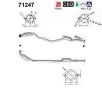 160 KW 218 CV CATALIZZATORE PER Mercedes CLK C209 320