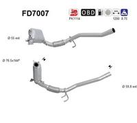 125 KW 170 CV FAP PER VW Golf V 1K1 2.0 TDI