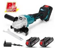 125 millimetri Cordless Brushless Ricaricabile Elettrico Smerigliatrice Rettificatrice FAI DA TE Lavorazione Del Legno Strumento di Potere Per Makita 18V Batteria Without Battery
