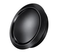 125 mm Copertura di Ventilazione Regolabile, Rotonda in ABS, Colore Nero