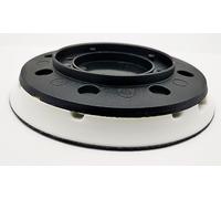 Ø 125 mm piastra di supporto in velcro duro per Festool ES 125, ETS, ETSC 125, piatto abrasivo, 8 fori; compatibile con: ST-STF 125/8-M4-J W-HT 492280 Jetstream