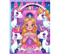 125 pages unicorn and princess: 125 pages unicorn coloring book
