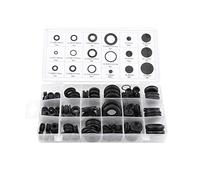 125 Pezzi in 18 Misure Gomma Assortimento Kit di Gommini Passacavo Gommino Elettrico Conduttore Set di Anelli di Guarnizione Assortimento di Guarnizioni ad Occhielli per Cavi, Spina e Cavo