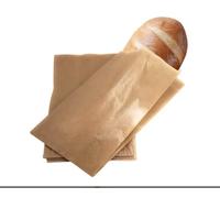 125 Sacchetti di Carta Kraft/extra large/sacchetti di carta kraft resistenti, perfetti per Pane, Verdura, Frutta, dolci... / Carta Kraft di alta Qualità/misurano 39 cm x 11+23 cm