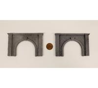 1251DM N Portale ferroviario delle FS doppio binario scala 1:160