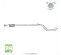 #12530 Tubo Marmitta Collettore Per Fiat Panda Benzina 2003>