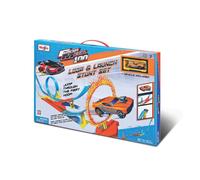 12552 Bburago Maisto - Loop & Launch Stunt Set - Pista con auto