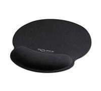 12559 4043619125593 Ergonomisches Mauspad mit Gel Handballenauflage (schwarz)