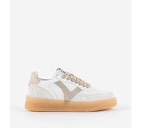 1257129 VICTORIA SNEAKERS SEUL WOMAN A COLLO BASSO LACCI COL BIANCO VICTORIA S