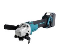 125mm Brushless Angle Grinder Cordless Electric Angle Grinder Power Tool Polishing Cutting Machine For 18V Battery Pin(No Battery No Plug)