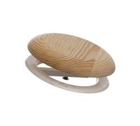 Ø 125mm Diffusore Universale di Mandata e Aspirazione in Legno per Sauna - Valvola d'aria Regolabile per Parete e Soffitto - Coperchio di Ventilazione