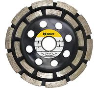 125mm Mola Diamantata per Smerigliatrici Angolari - Mola a Tazza Diamantata per Pietra, Cemento, Colla per Piastrelle, Granito, Muratura - Disco Abrasivo Professionale GRAFF