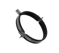 Ø 125mm Morsetto per Tubi - Fascette Metalliche Stringitubo - Morsetti per Condotti di Ventilazione - Collare di Staffaggio con Guarnizione di Gomma