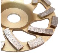 125mm Professionale Mola Diamantata Disco Abrasivo Superiore Granito, Cemento,