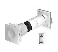 125mm Singolo Camera Calore Recupero Kit Con Telecomando Estrattore Ventola Cowl