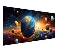 125x50cm Diamond Painting Grandi Dimensioni sogno, 5D Diamond Painting Kit Completo pianeta, Strass Ricamo A Punto Croce Pittura Di Diamanti, Painting Diamond 5D per Adulti Decorazione per Casa t-0