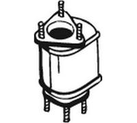 122 CV CATALIZZATORE PER CHEVROLET Rezzo MPV/Space W U100 2.0 KW 90 CV 122