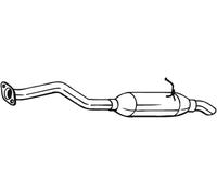 126 CV SILENZIATORE POSTERIORE PER TOYOTA Auris E15 2.0 D-4D KW 93 CV 126